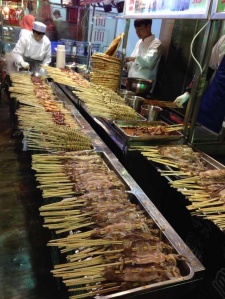 Be careful of street food, despite its enticing aroma.