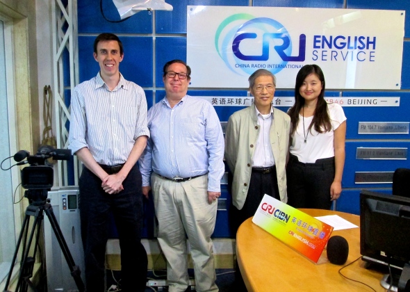 Photo opp with CRI crew and fellow guests after the Today program on Sept. 25.
